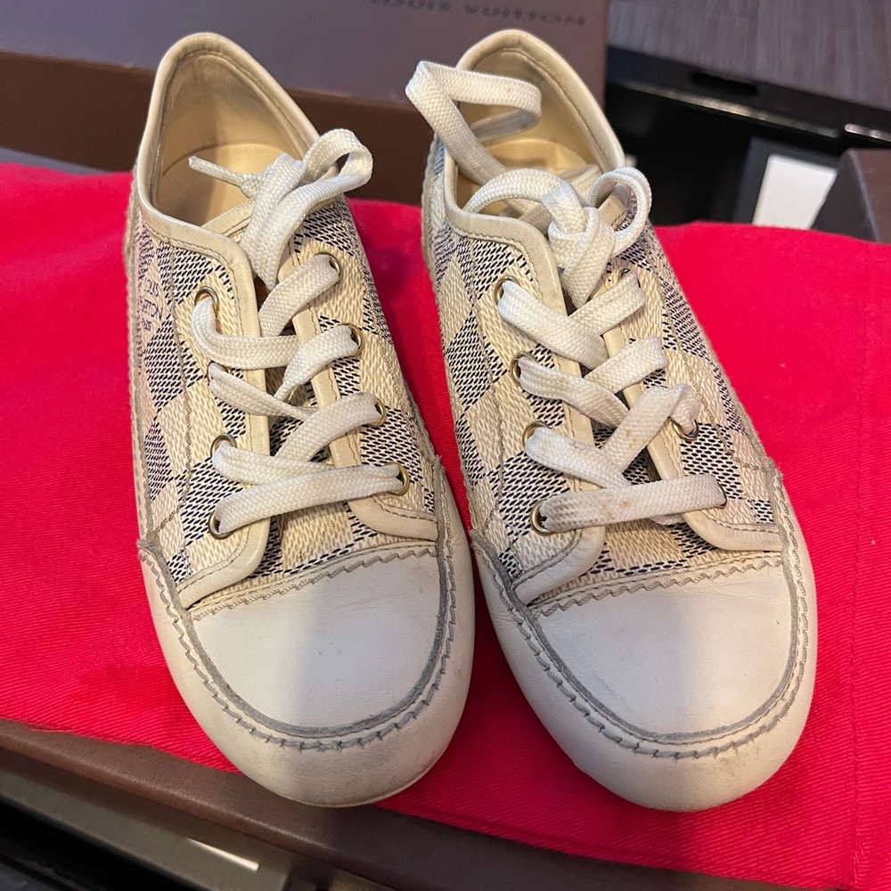 Louis Vuitton Damier kids shoe
